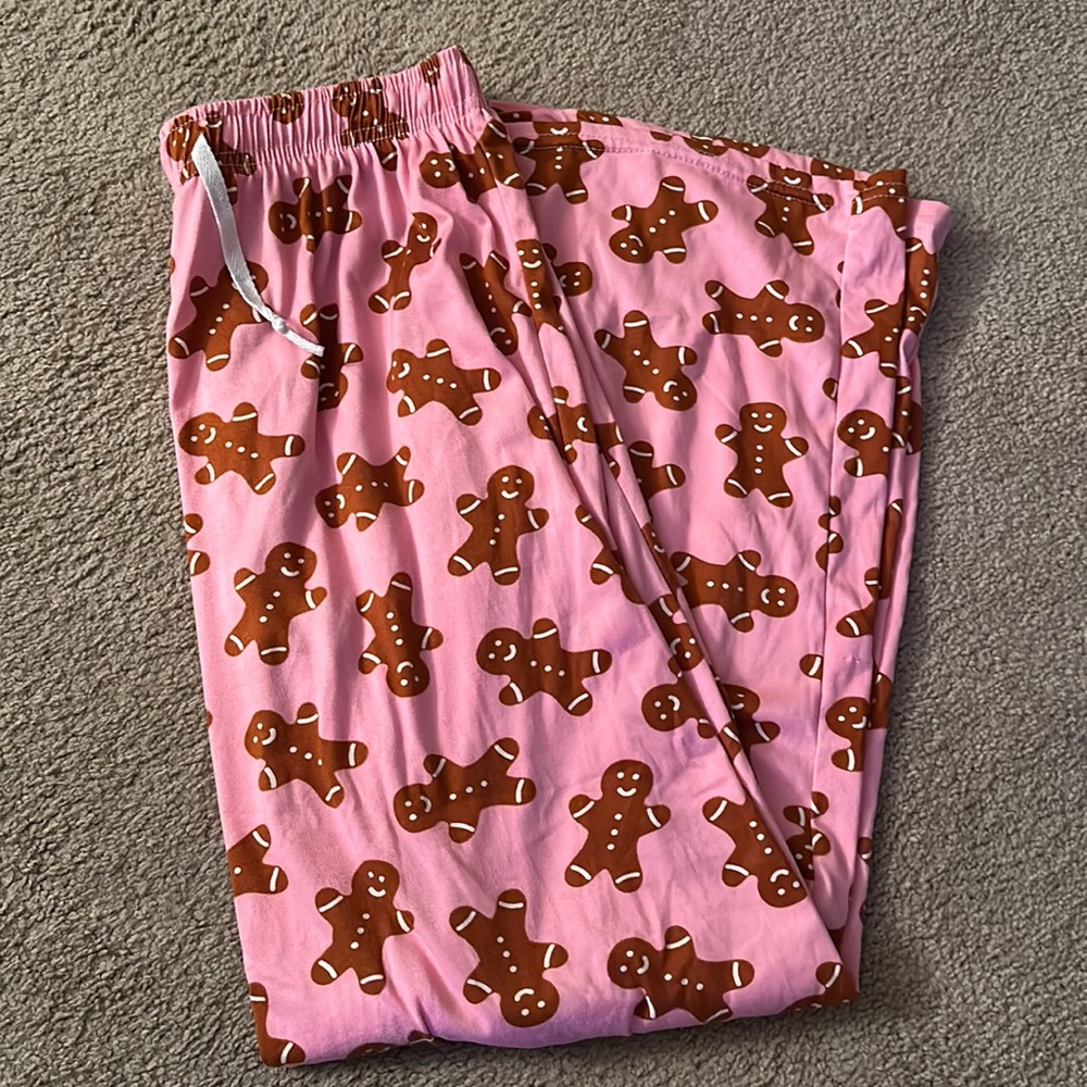 gingerbread pajama pants